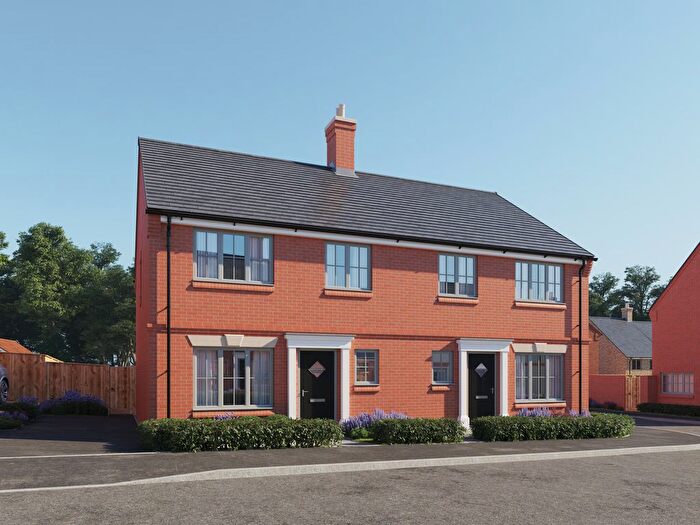 3 Bedroom Semi-detached House For Sale In "The Coppersmith" At Lincoln, Buckingham, MK18