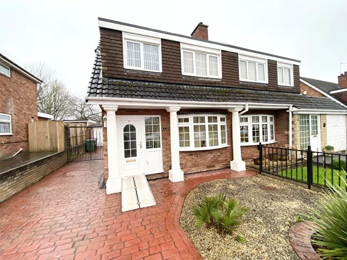 3 Bedroom Semi Detached House For Sale In Swinburne Close, Sutton Hill, Telford, Shropshire, TF7