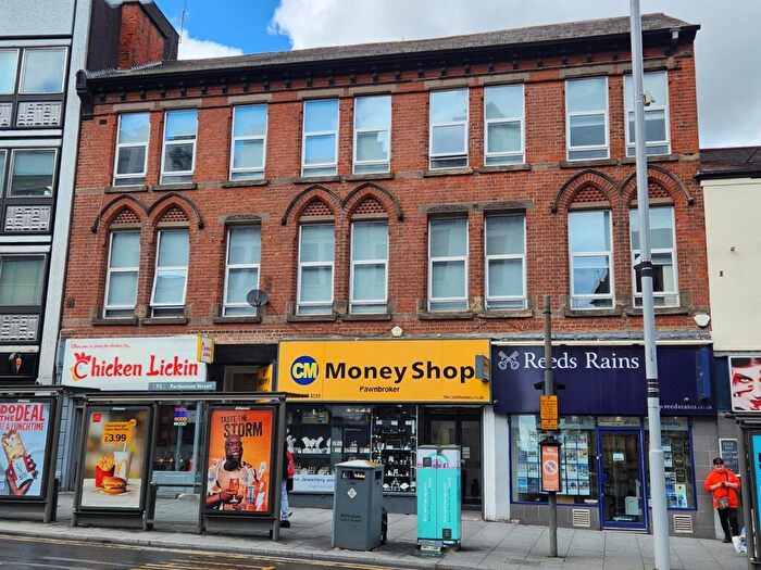 1 Bedroom Property To Rent In Upper Parliament Street, Nottingham, Nottinghamshire, NG1