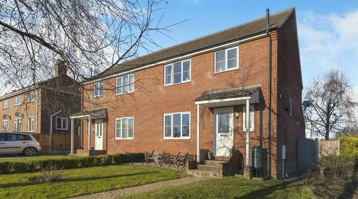 3 Bedroom Semi-Detached House For Sale In River View, Top Row, Wreningham, Norwich, NR16