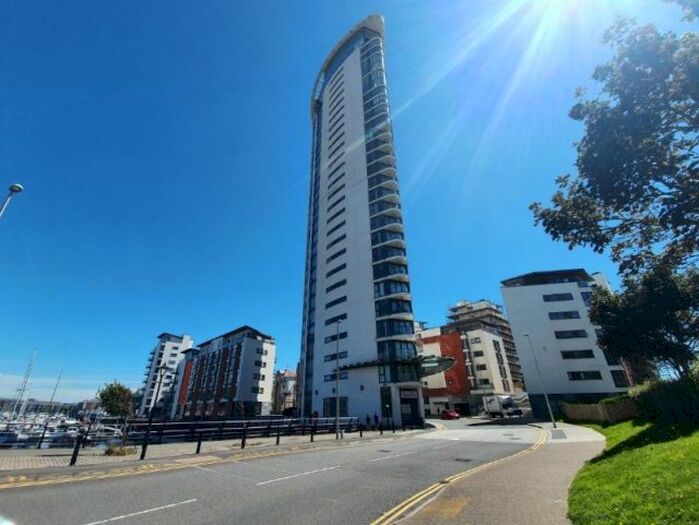 1 Bedroom Flat To Rent In Meridian Tower, Trawler Road, Swansea., SA1