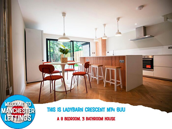 8 Bedroom Terraced House To Rent In Ladybarn Crescent Manchester, M14