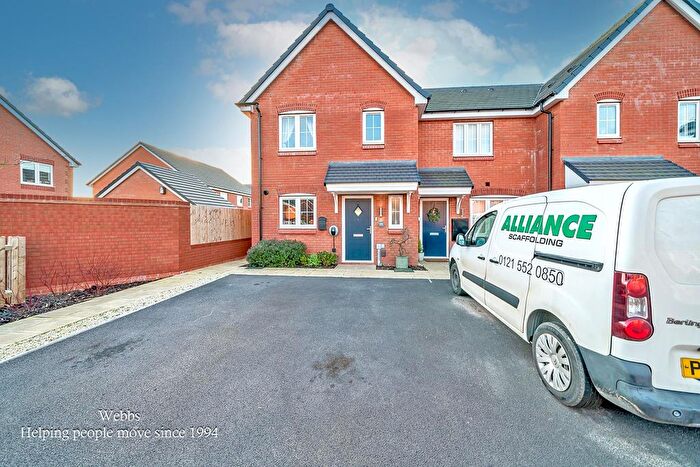 3 Bedroom Terraced House For Sale In Calladine Way, Hednesford, Cannock, WS12