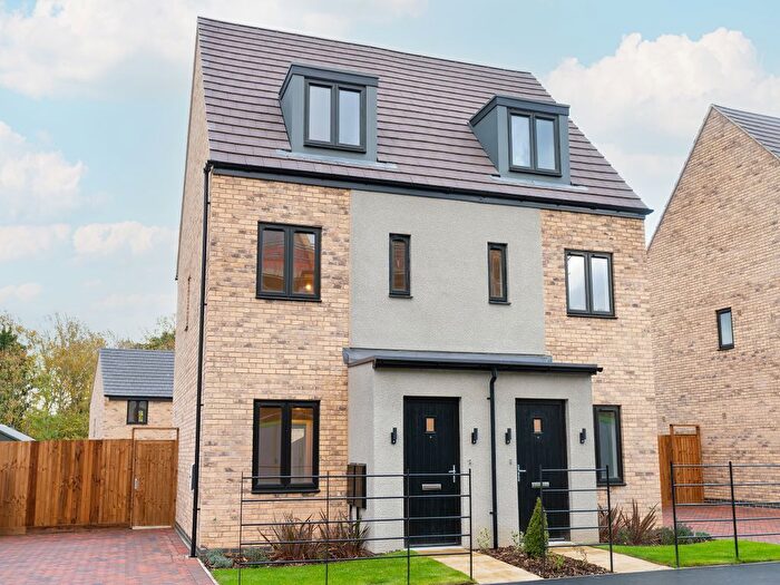 3 Bedroom Semi Detached House For Sale In "The Saunton" At St Christophers Drive, Oundle, PE8