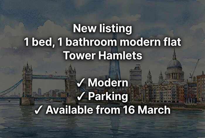 1 Bedroom Flat To Rent In Cleveland Grove, London, E1