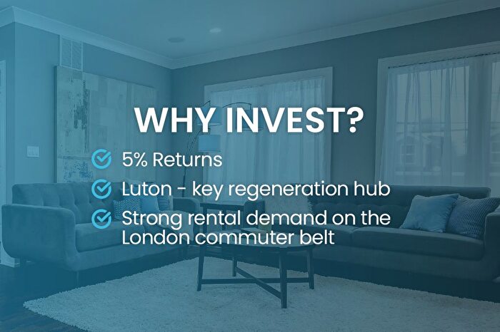 1 Bedroom Flat For Sale In Bmv Luton Investment - % Rental Yields, Luton, LU2