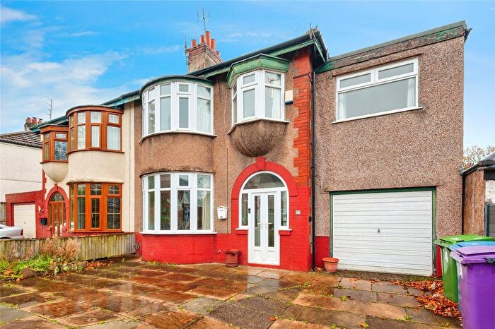 4 Bedroom Semi Detached House For Sale In Oakhill Park, Liverpool, Merseyside, L13