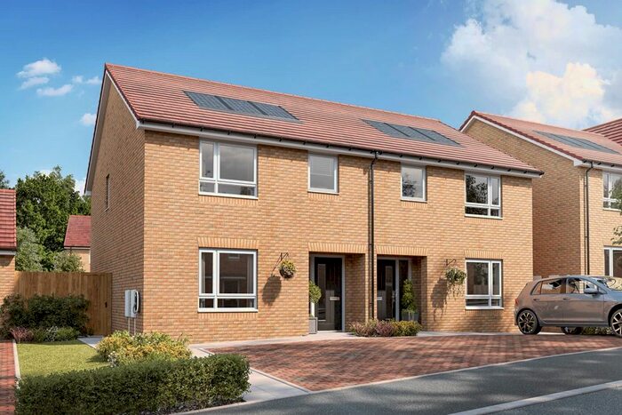 3 Bedroom Semi Detached House For Sale In "The Tetford - Plot " At Choppington Road, Bedlington, NE22