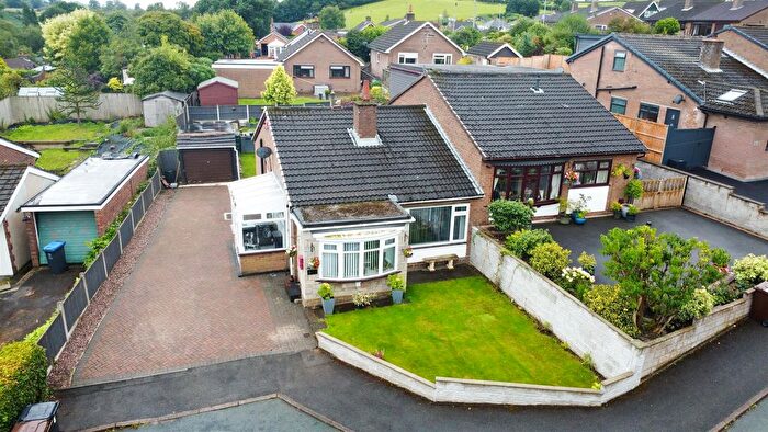 2 Bedroom Semi-Detached Bungalow For Sale In Haigh Close, Cheddleton, Staffordshire Moorlands, ST13