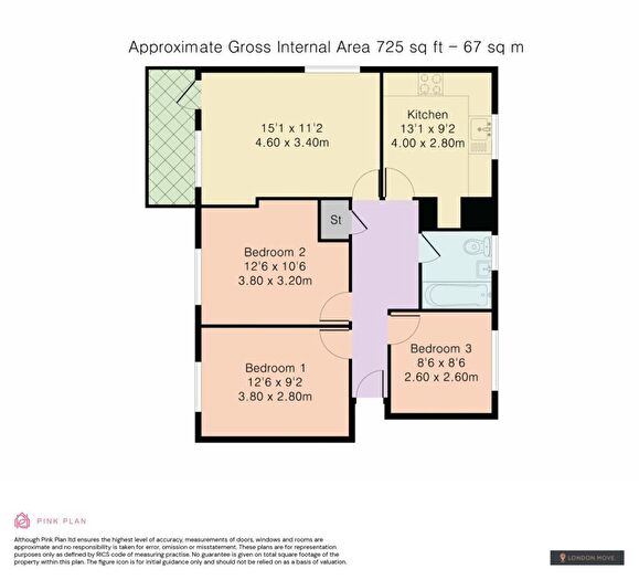 3 Bedroom Flat To Rent In Catherall Road, Highbury, N5