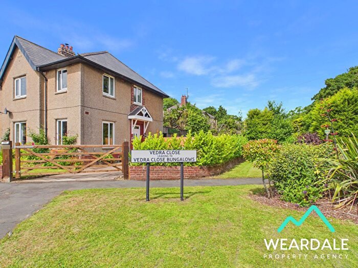 3 Bedroom Semi-Detached House For Sale In Vedra Close, Wearhead, Bishop Auckland, DL13