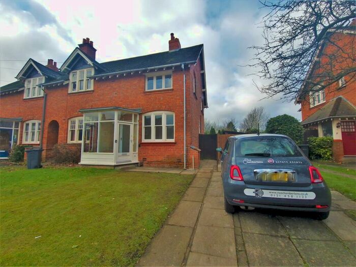2 Bedroom House To Rent In Elm Road, Bournville, Birmingham, B30