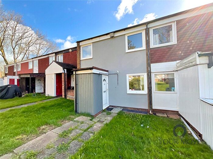 3 Bedroom Terraced House For Sale In Hunters Close, Droitwich, Worcestershire, WR9