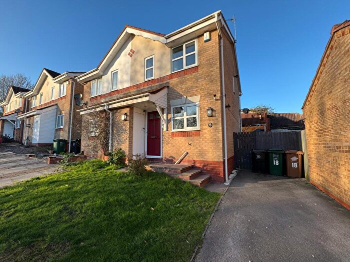 2 Bedroom Semi Detached House For Sale In Silkstone Close, Church Gresley, Swadlincote, DE11