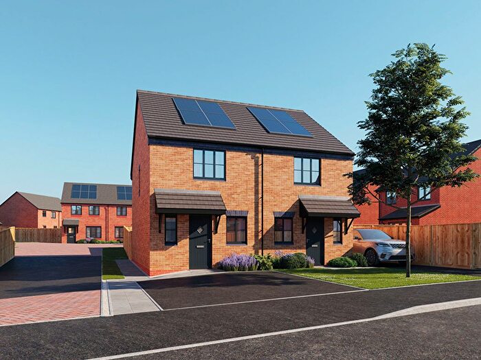 2 Bedroom End Of Terrace House For Sale In "The Potter" At Newcastle Road, Whitmore, Baldwins Gate, Newcastle-Under-Lyme, ST5