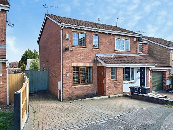 2 Bedroom Semi Detached House For Sale In Wenlock Close, Giltbrook, Nottingham, NG16