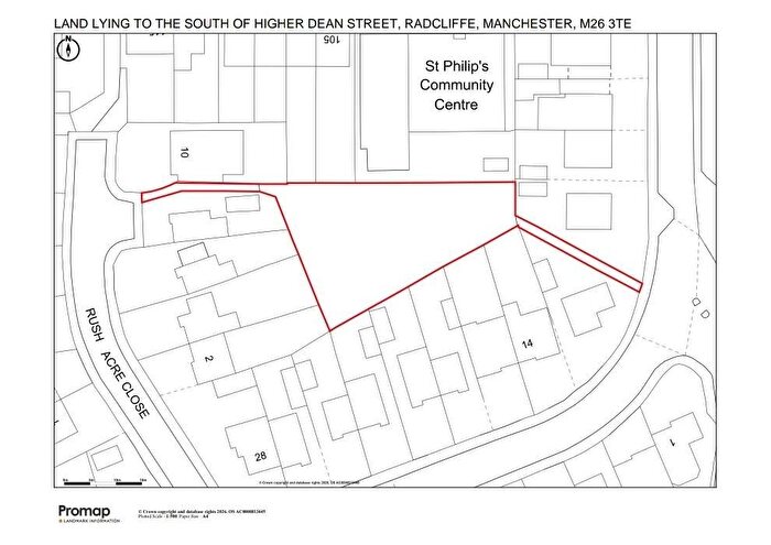 Land For Sale In Land Off Harper Fold Road, Radcliffe, M26