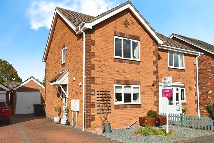 2 Bedroom Semi-Detached House For Sale In Hurn Close, Ruskington, Sleaford, NG34
