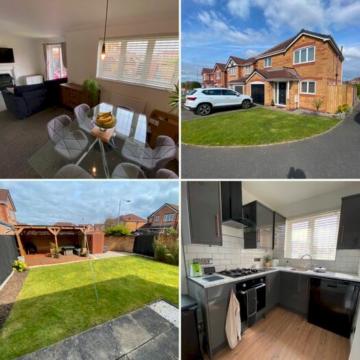 3 Bedroom Detached House To Rent In Netherfield Grange, Sutton-In-Ashfield, NG17