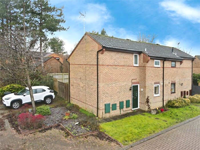 2 Bedroom Semi Detached House For Sale In Grantham Court, Shenley Lodge, Milton Keynes, MK5