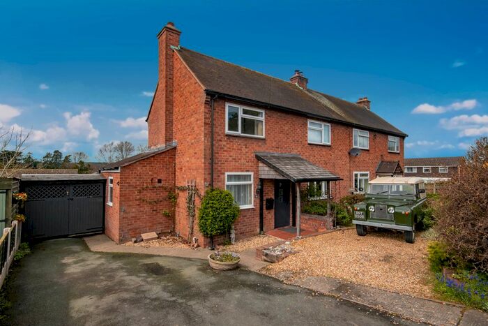 2 Bedroom Semi-Detached House For Sale In Callow Crescent, Minsterley, Shrewsbury, SY5