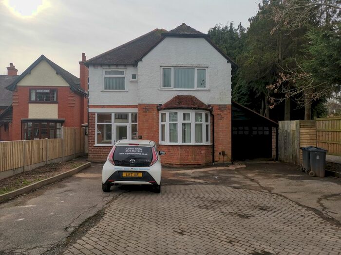 4 Bedroom Detached House To Rent In Kedleston Road, Birmingham, B28