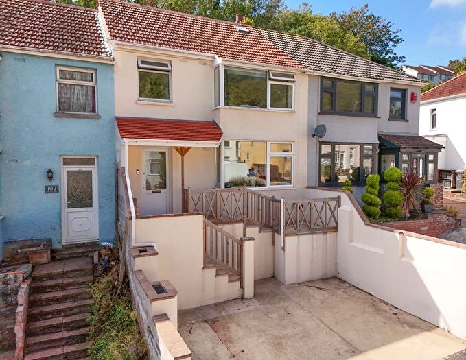 3 Bedroom Terraced House For Sale In Sherwell Valley Road, Torquay, TQ2