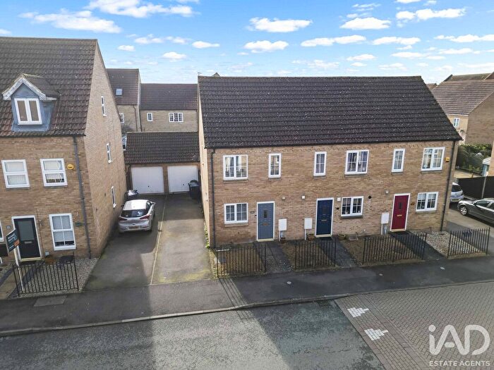 2 Bedroom Semi Detached House For Sale In Columbine Road, Ely, Cambridgeshire, CB6