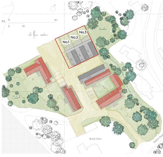 3 Bedroom End Of Terrace House For Sale In Granary Houses, Coppins Yard, Colne Engaine, CO6