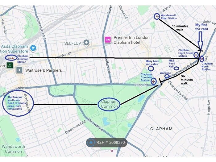 1 Bedroom Flat To Rent In Clapham Road, London, SW9