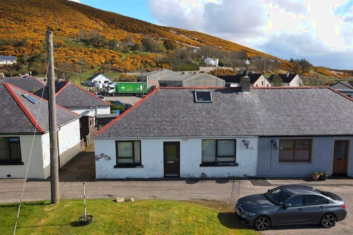 2 Bedroom Semi-Detached Bungalow For Sale In Glebe Terrace, Helmsdale, Sutherland, KW8
