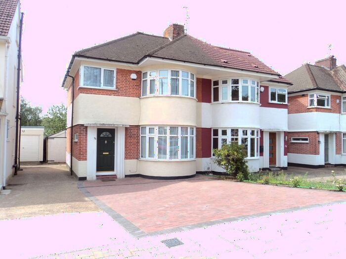 3 Bedroom Semi-Detached House To Rent In Vernon Drive, Stanmore, Middlesex, HA7