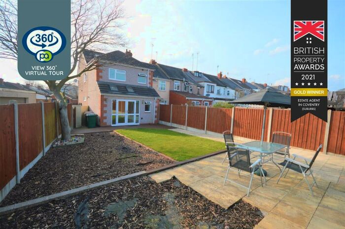 3 Bedroom End Of Terrace House To Rent In Coleridge Road, Coventry, CV2