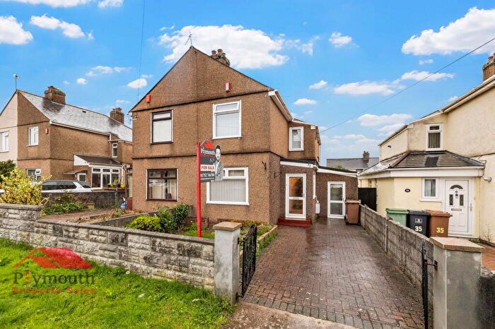 2 Bedroom Semi-Detached House For Sale In Kings Road, Higher St. Budeaux, Plymouth, PL5