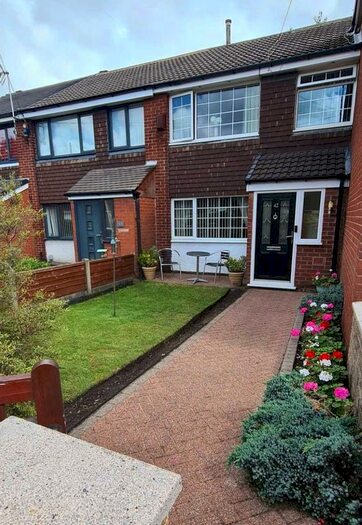 3 Bedroom Terraced House To Rent In Cumberland Avenue, Clifton, Swinton, Manchester, M27