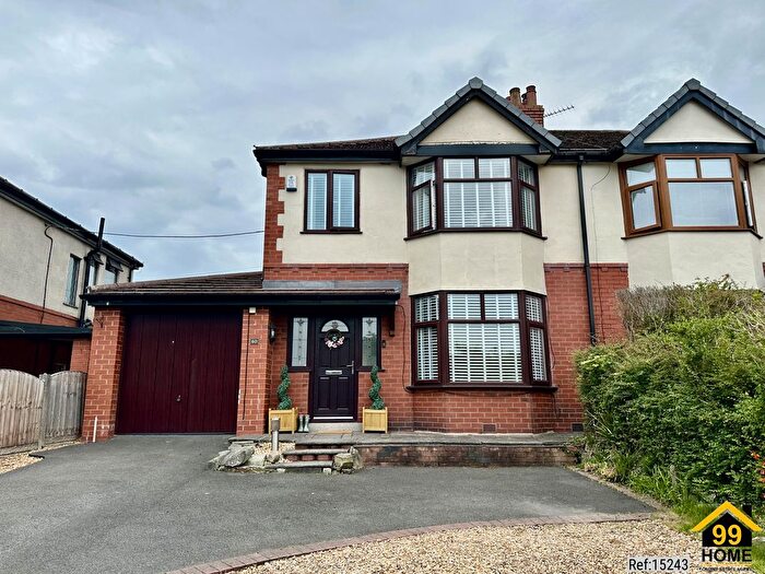 3 Bedroom Semi-Detached House For Sale In Runshaw Lane, Euxton, Chorley, Lancashire, PR7