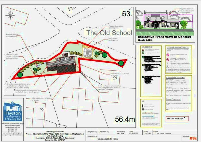 Plot For Sale In Middle Street, Rosemarket, Milford Haven, SA73