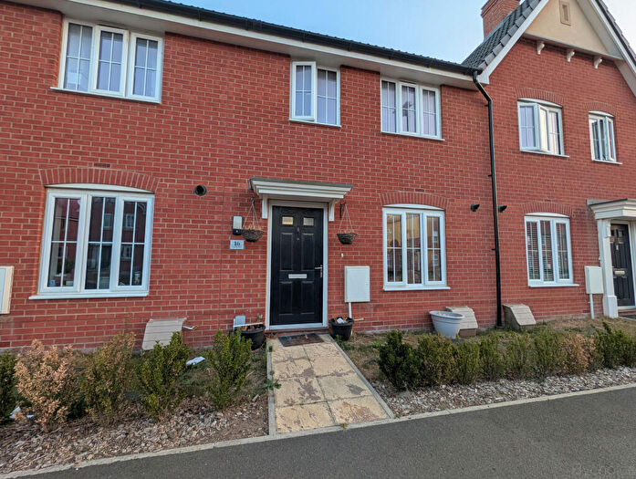 2 Bedroom Terraced House For Sale In Saltsman Way, Bury St Edmunds, IP32