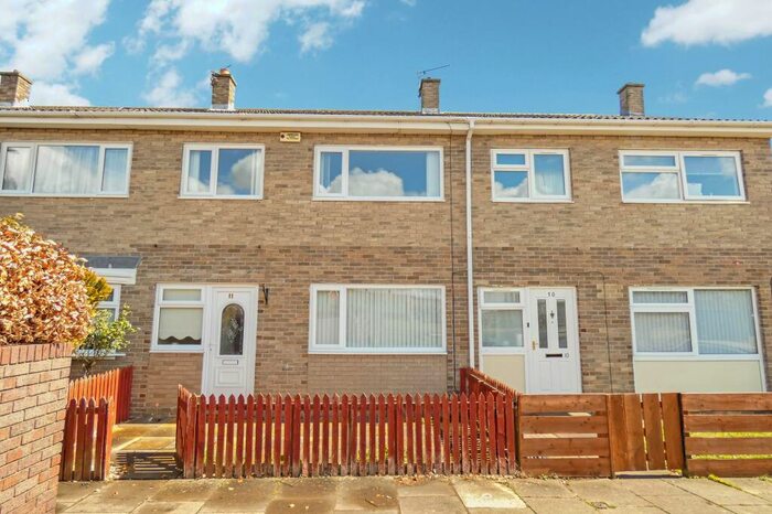 3 Bedroom Terraced House To Rent In Lichfield Close, Ashington, Northumberland, NE63