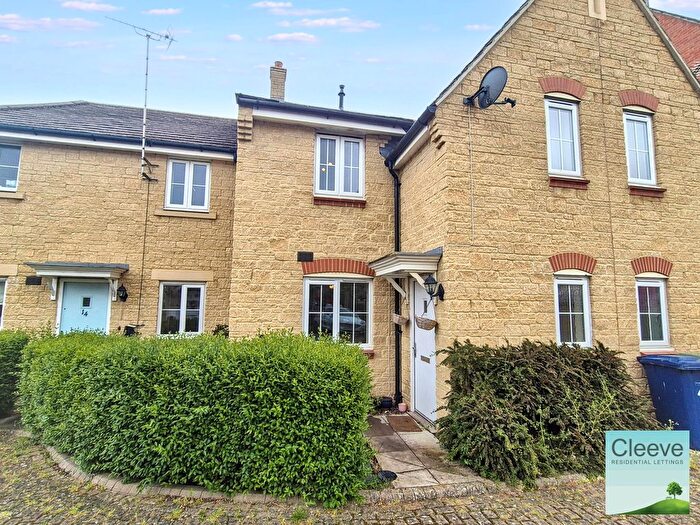 2 Bedroom Terraced House To Rent In West Way, Bishops Cleeve, GL52