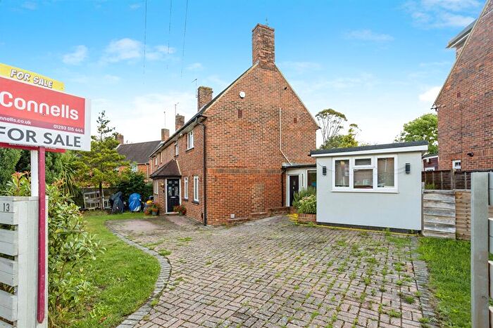 3 Bedroom Semi-Detached House For Sale In Snell Hatch, Crawley, RH11