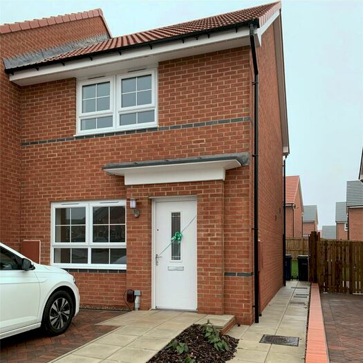 2 Bedroom Semi-Detached House To Rent In Magnolia Drive, Newcastle Upon Tyne, Tyne And Wear, NE5