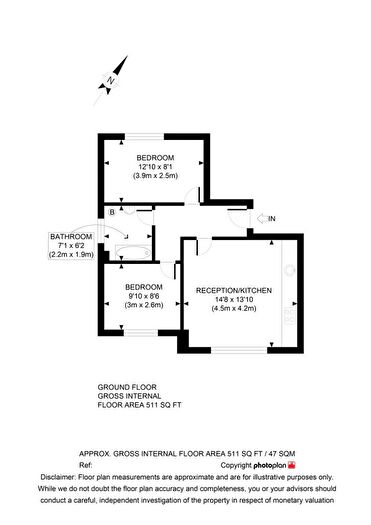 2 Bedroom Flat To Rent In High Street London, N8