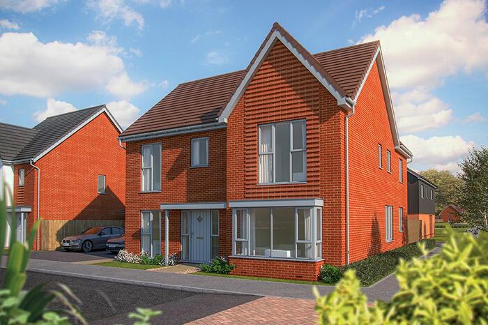 4 Bedroom Detached House For Sale In "The Maple" At Bayes Avenue, Coggeshall, CO6