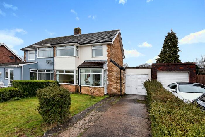 3 Bedroom Semi-Detached House To Rent In Llyn Close, Cyncoed, Cardiff, CF23