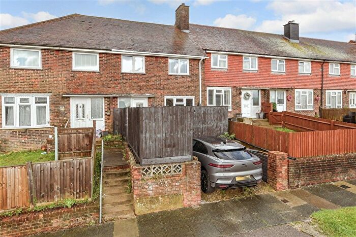 2 Bedroom Terraced House For Sale In Langley Crescent, Woodingdean, Brighton, East Sussex, BN2