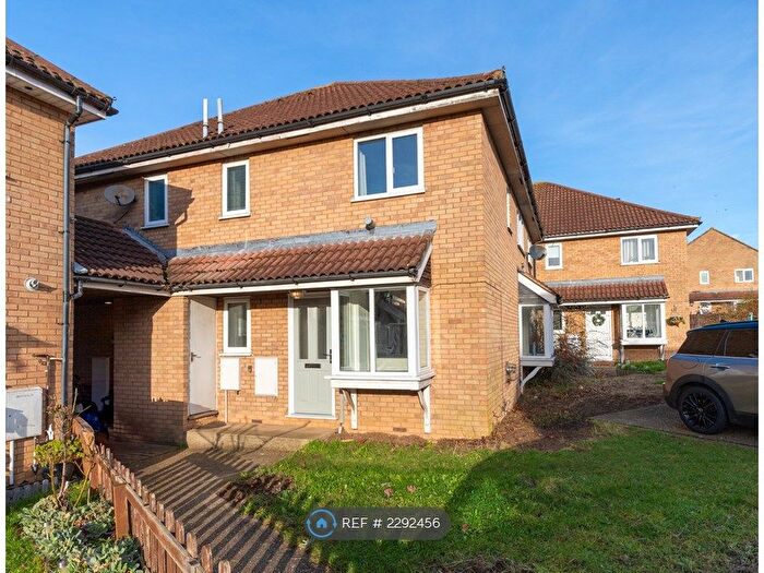 1 Bedroom End Of Terrace House To Rent In Muntjac Close, Eaton Socon, St. Neots, PE19