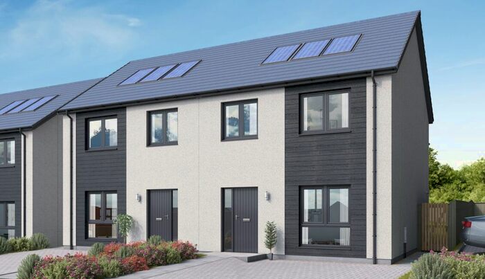 3 Bedroom Semi-Detached House For Sale In Chapelpark Road, Oldmeldrum, AB41