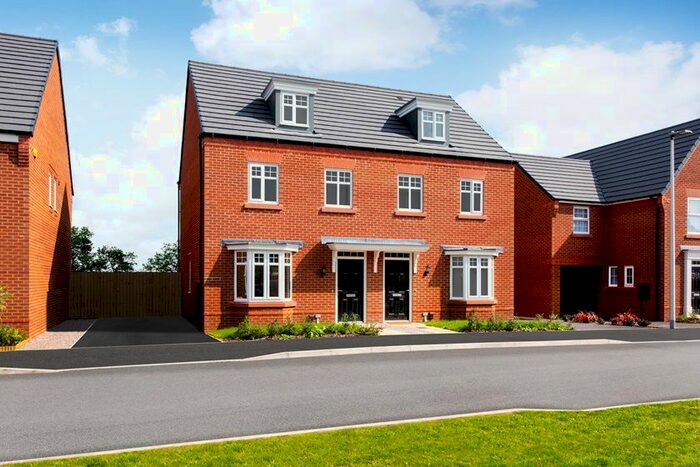 3 Bedroom Semi Detached House For Sale In "Kennett" At Stratford Drive, Overstone, NN6