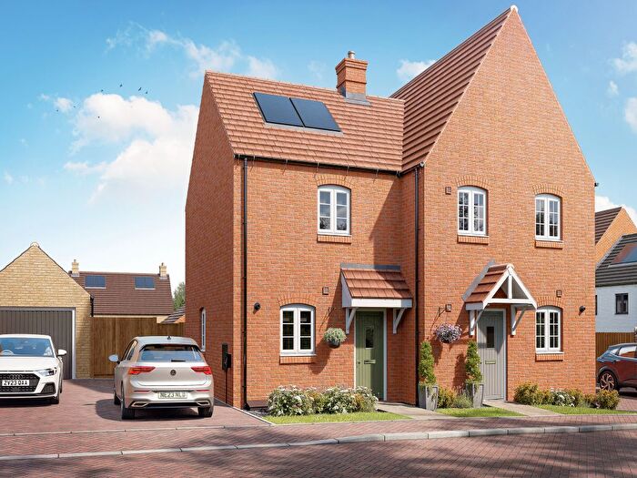 2 Bedroom End Terrace House For Sale In "The Ithon" At Heathencote, Towcester, NN12